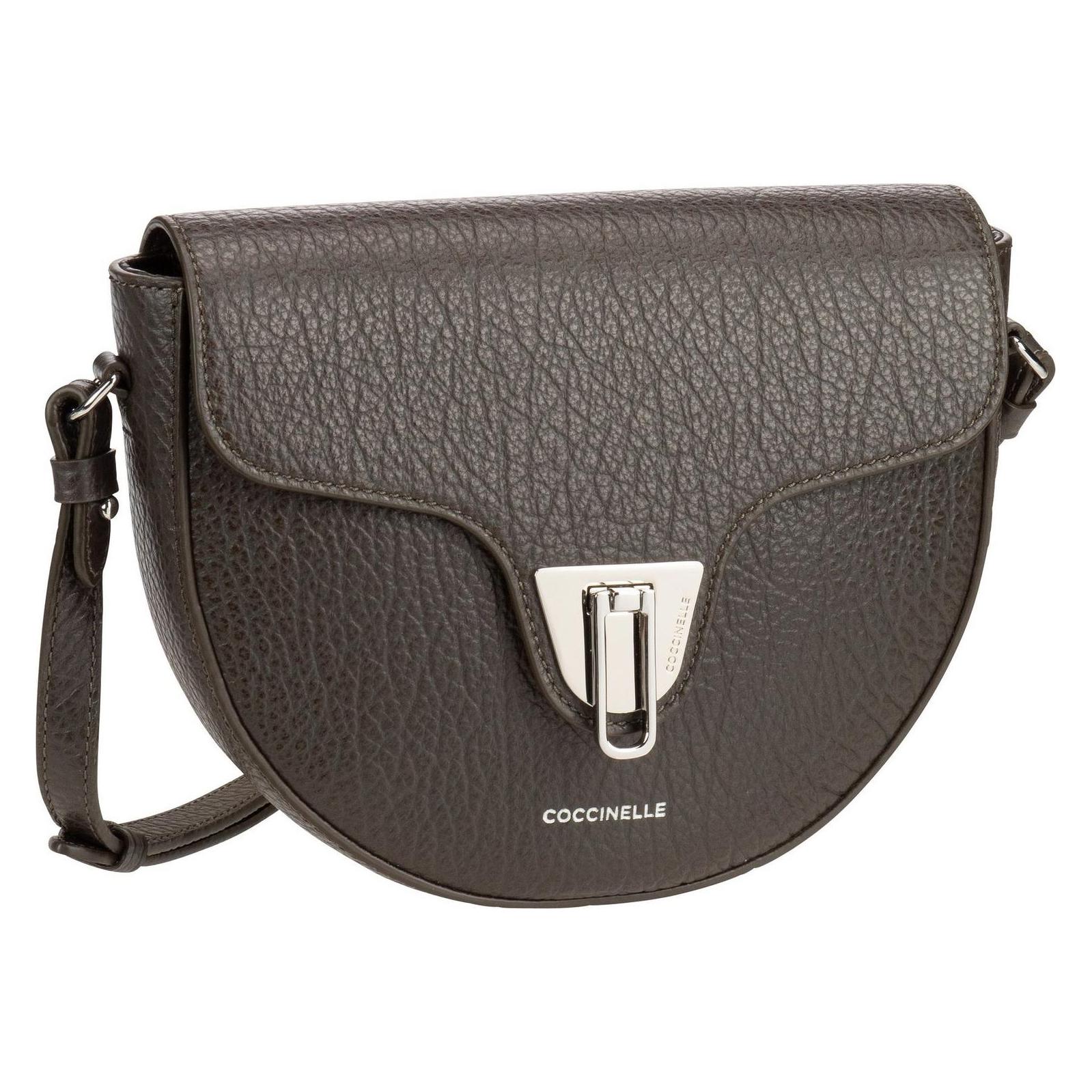 Coccinelle, Damen, Handtasche, Satteltasche Beat Elephant 1503, Braun
