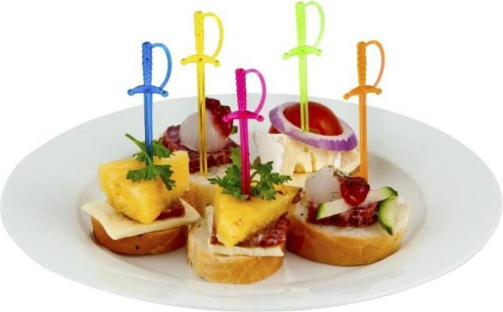 Actual product image Wimex.eu Plastic picker (PS) sword 8.5cm - 500 pieces (500 x)