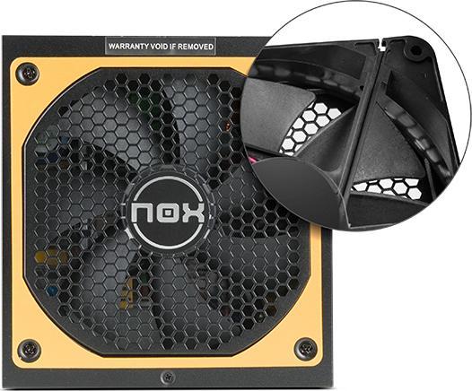 Produktbild Nox Urano VX Bronze Edition Netzteil 750 W 20+4 pin ATX ATX Schwarz (750 W)