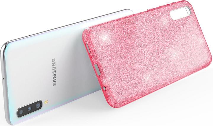 Actual product image Nalia Glitter cover (Samsung Galaxy A50)