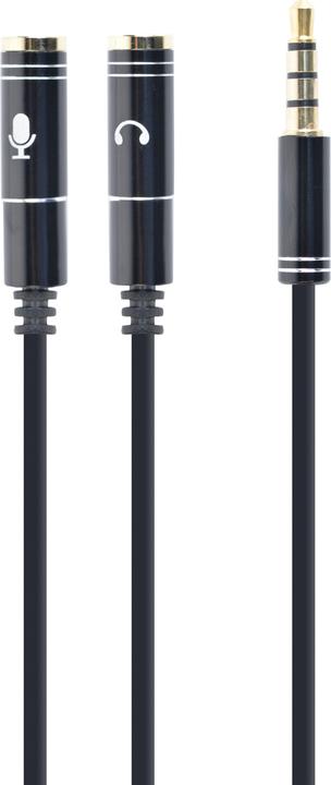 Produktbild Gembird Adapter audio microphon mini Jack/4PIN/0. Audio-Kabel.