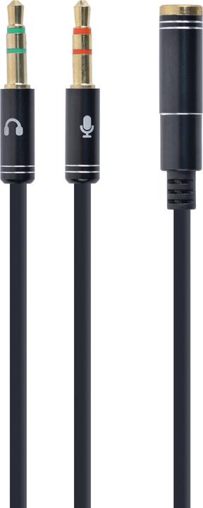 Produktbild Gembird Adapter audio stereo mini Jack/4PIN/ Audio-Kabel. (Klinkenadapter)