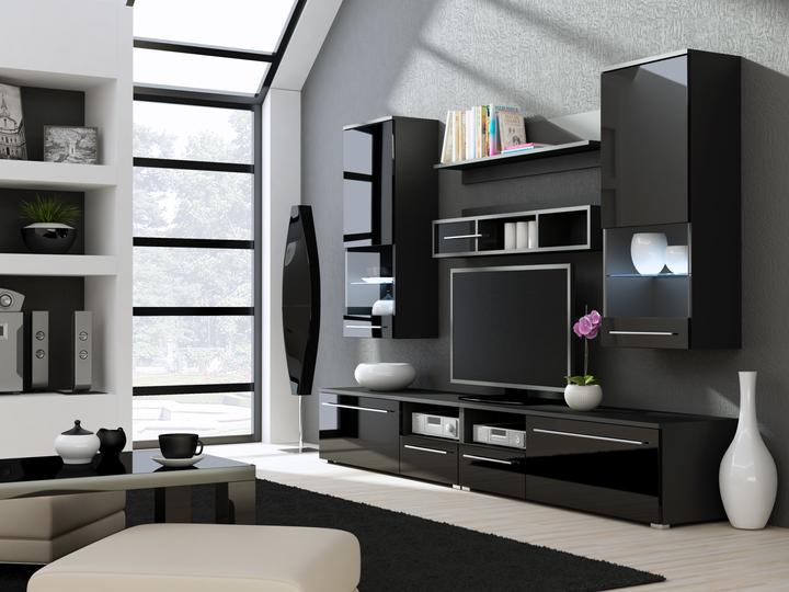 Cama LUNA CZ/CZ living room cabinet storage combination