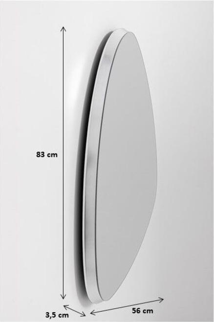 Produktbild Kare Design Spiegel Jetset 83x56cm (56 x 83 cm)