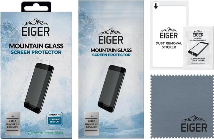 Image du produit Eiger Mountain Glass (1 pièce(s), Apple iPhone 13 Pro Max, Apple iPhone 14 Plus)