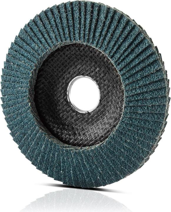 Produktbild Stahlwerk Schleifscheibe Fächerscheibe Lamellenscheibe P80 Ø125 mm 10er Set (P80)