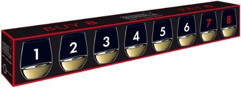 Produktbild Riedel O Viognier/ Chardonnay - Buy 8 Pay 6 (32 cl, 8 Gläser, Weissweingläser)