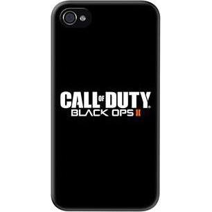 Bigben Logo Call of Duty - Black Ops 2 per iPhone 5 (Apple iPhone 5), Cover smartphone, Bianco, Nero