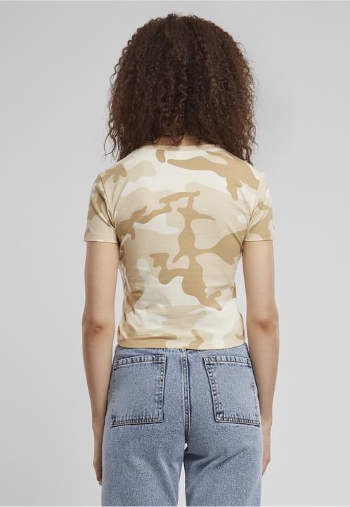 Produktbild Urban Classics Ladies Cropped Camo Tee - 137885 (M)