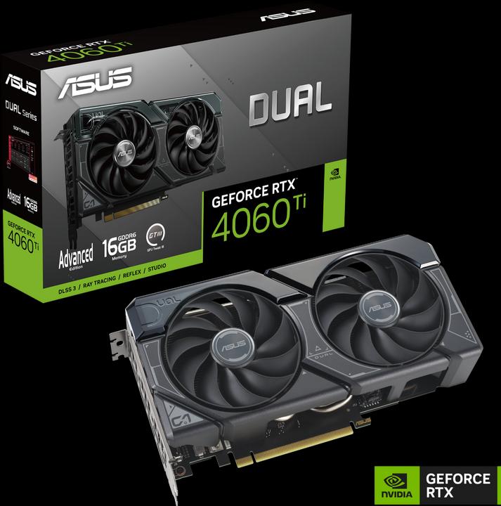 Produktbild ASUS Dual GeForce RTX 4060 Ti (16 GB)