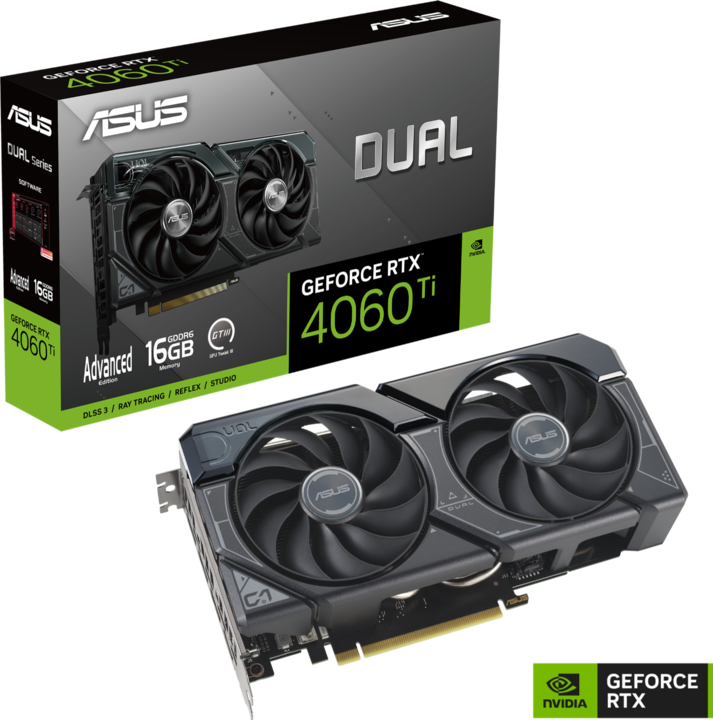 Produktbild ASUS Dual GeForce RTX 4060 Ti (16 GB)