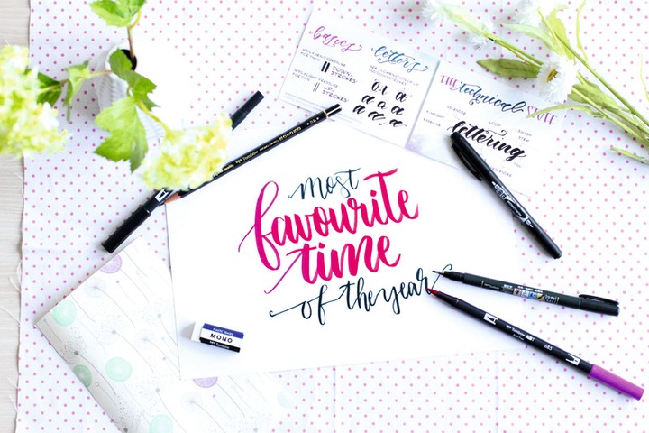 Immagine prodotto Tombow Set di caratteri per studenti avanzati (Multicolore, 10 x)