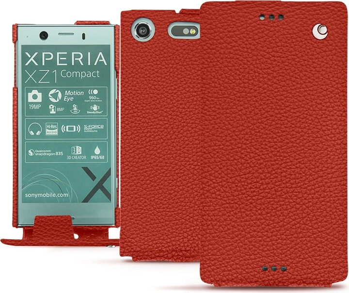 Actual product image Noreve Leather cover vertical (Sony Xperia XZ1 Compact)