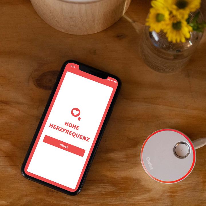 Produktbild Owlet Smart Sock Plus (Babyphone Audio, 50 m)