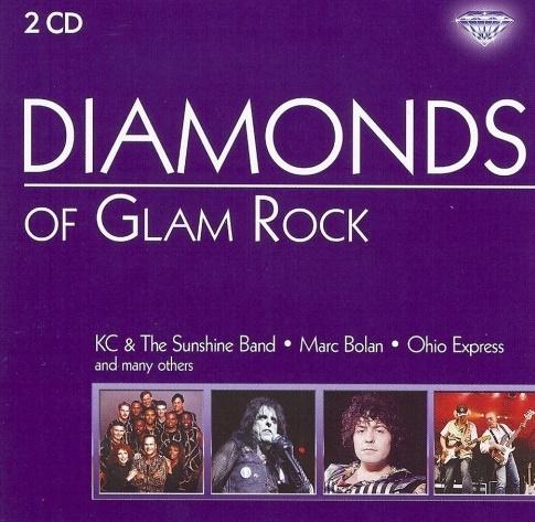 Produktbild AmCo Music Diamonds of Glam Rock (2CD) (Plattenspieler Abdeckung)