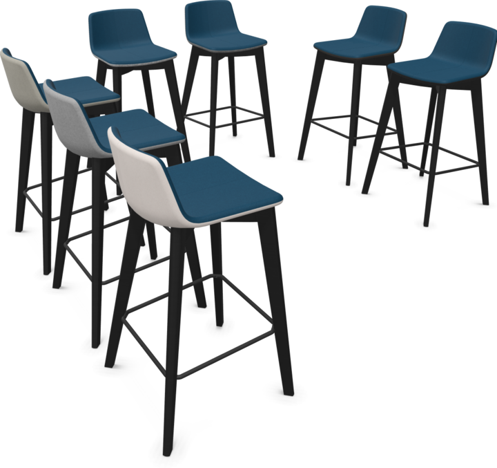 Actual product image Narbutas Twist & Sit Bar Stool