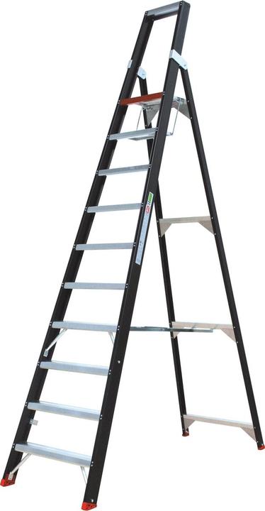 kaiserkraft Escabeau de sécurité (Échelle deux plans, 207 cm)