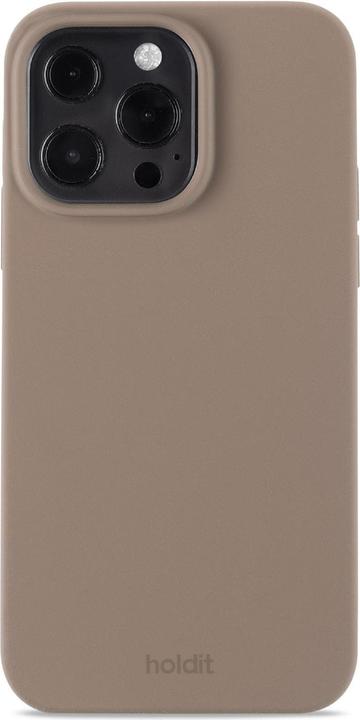 Produktbild Holdit Back Cover Silicone iPhone 13 Pro Mocha Brown (Apple iPhone 13 Pro)