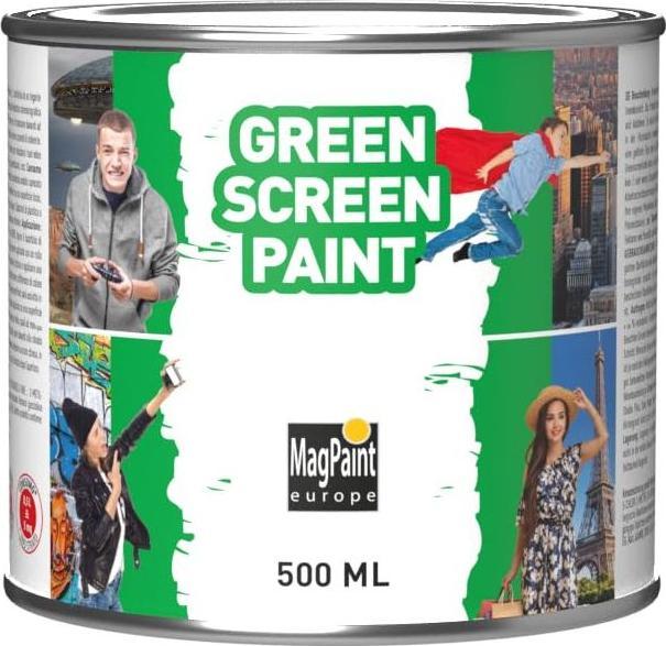 Actual product image Magpaint Green Screen Paint 0.5 l
