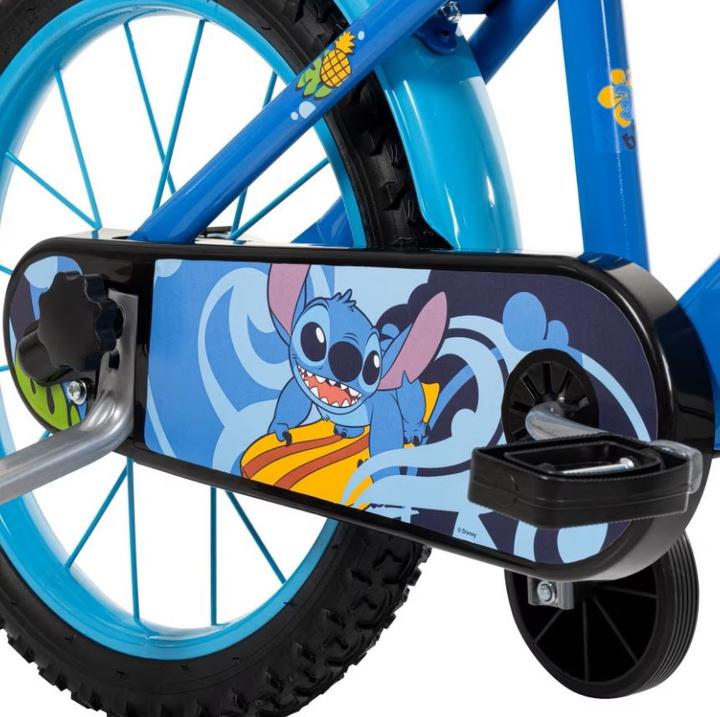 Immagine prodotto Mandelli Bicicletta Disney Stitch con Rotelle e (14")
