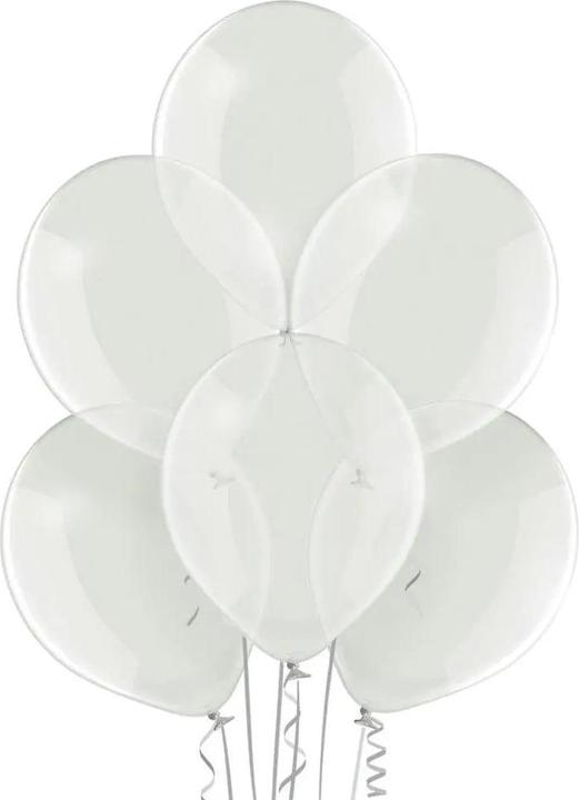 Actual product image Belbal Balloon Transparent, Ø 30 cm, 50 pieces (50 x)
