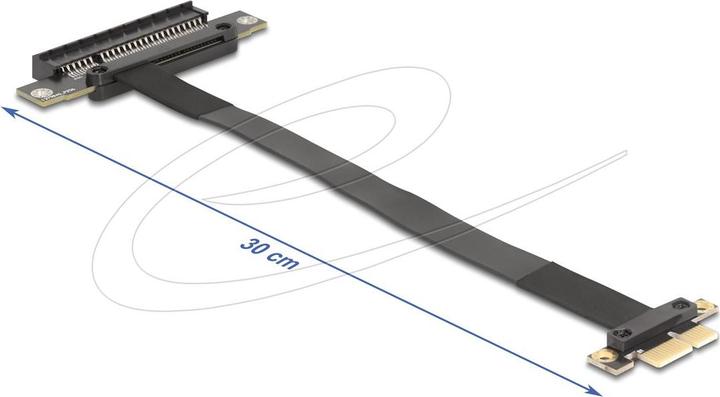 Productafbeelding Delock Riser Karte PCI Express 3.0 x1 Stecker zu x8 Slot mit