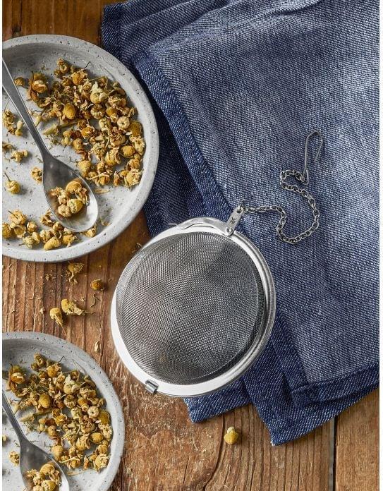 Produktbild WMF Teesieb Teekugel mit Kette Teeei Gewürzsieb Gewürzei 5cm Gourmet Edelstahl
