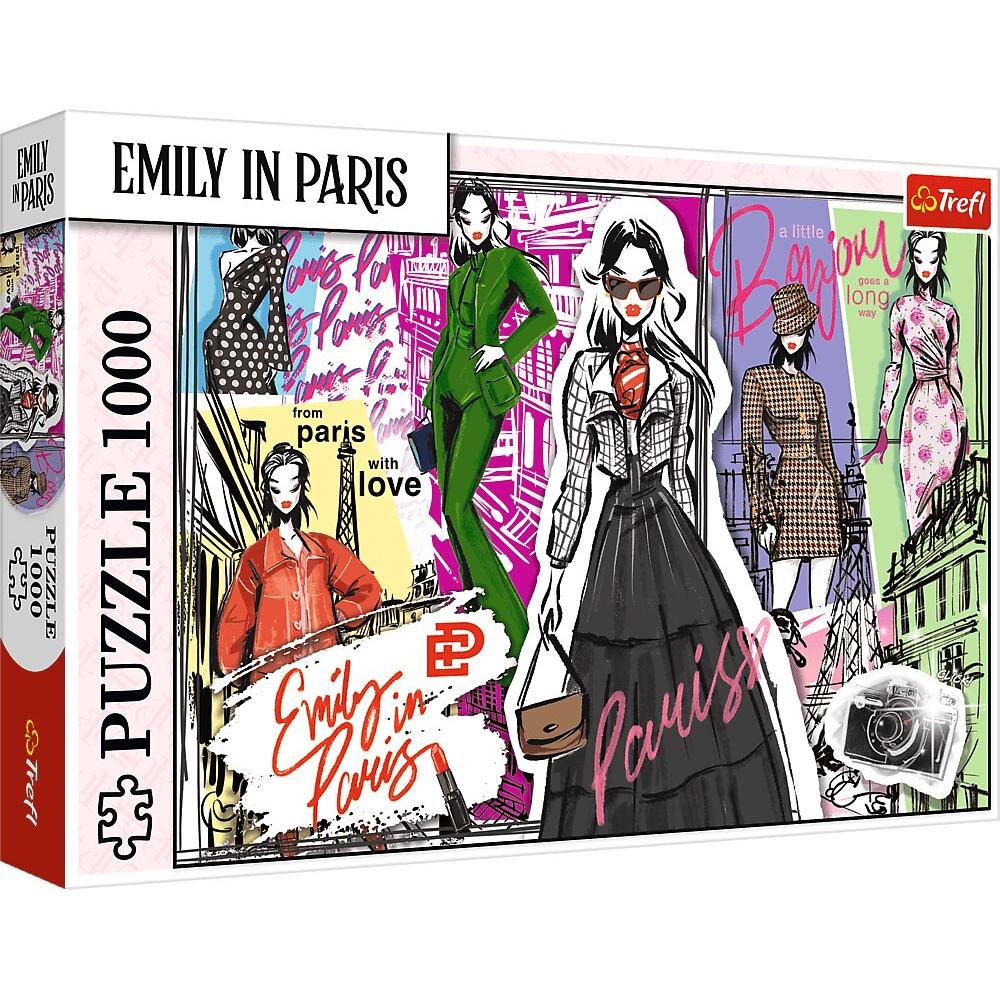 Trefl Puzzle Emily in Paris: Männer inspirieren 1000 Puppen (1000 pezzi)