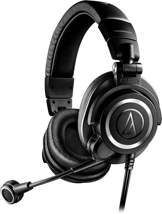 Audio-Technica Audio Technica ATHM50XSTS StreamSet Professional Streaming Headset XLRAnalog Black (Kabelgebunden)