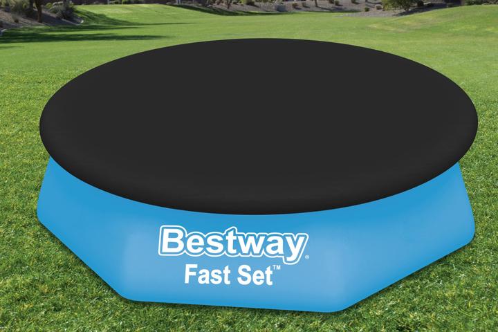 Productafbeelding Bestway Fast Set Ronde Zwembadafdekking voor 2,40 m Opblaasbare Ring Bovengrondse Zwembaden