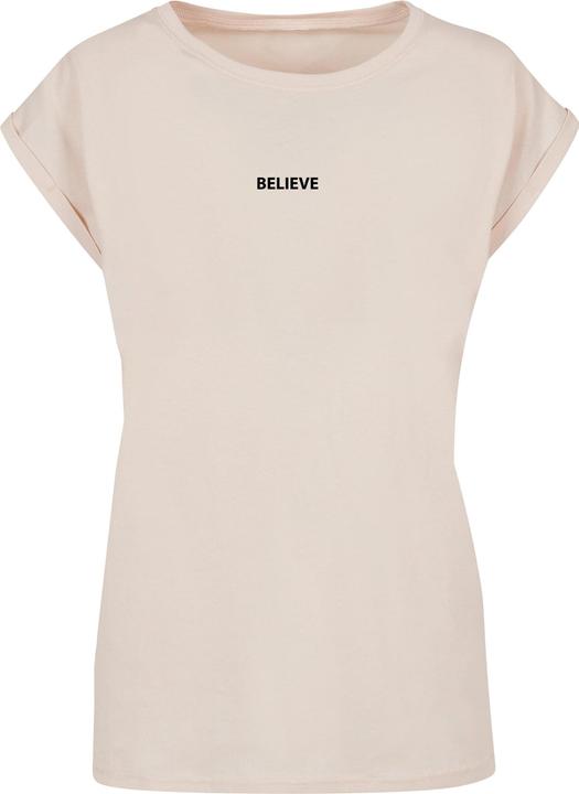 Produktbild Merchcode Ladies Believe Front Extended Shoulder Tee - 112631 (3XL)