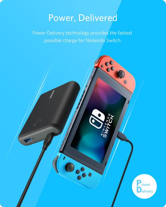 Actual product image Anker PowerCore - Nintendo Switch Edition (13400 mAh, 49.58 Wh)