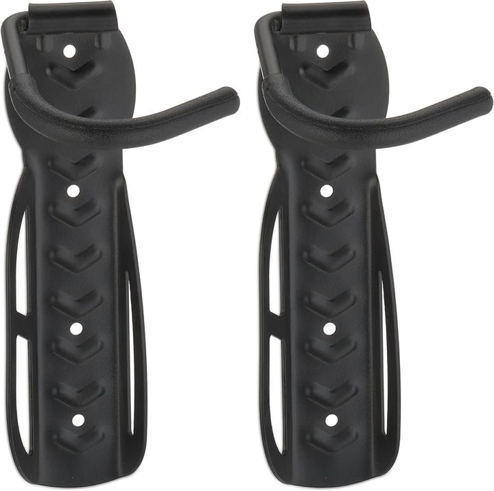 Relaxdays Lot de 4 supports muraux pour vélo