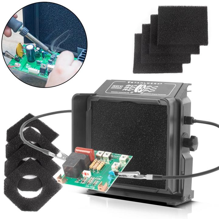 Image du produit Stahlwerk Lötabsaugung FE-27 ST (Filtre à charbon actif)