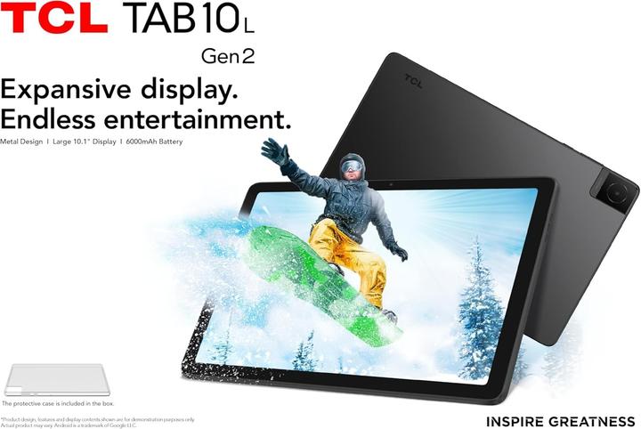 Immagine prodotto TCL TAB 10L Gen2 (10.10", 32 GB, Antracite)