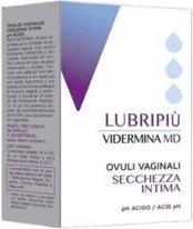 Immagine prodotto Vidermina Lubripiù Supposte vaginali per la secchezza intima (Lozione per il lavaggio intimo)