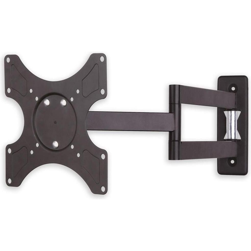 Techly Tiltable Wall Bracket (Wand, 37", 25 kg), TV Wandhalterung, Schwarz