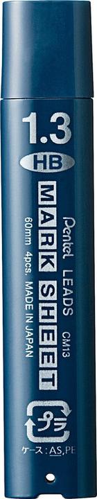 Pentel Ersatzmine (4 Stück, Graphit, 1.30 mm)