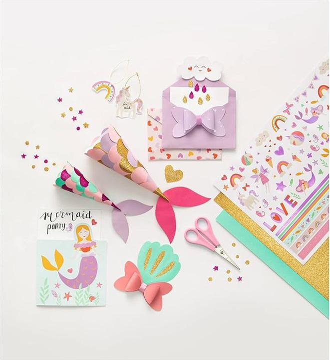 Produktbild Folia Bastelblock Glitter (27x)
