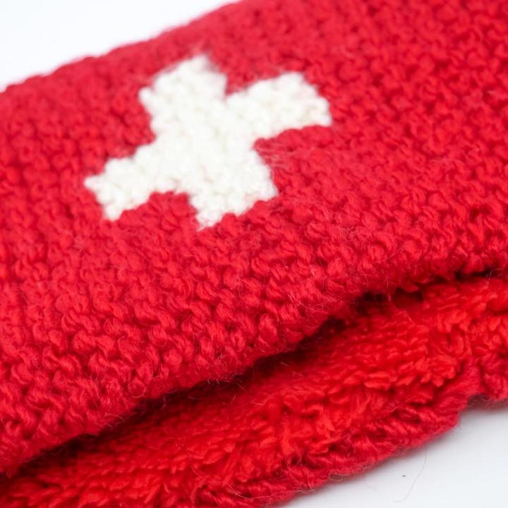 Produktbild TopSpirit Strickstirnband mit CH-Kreuz