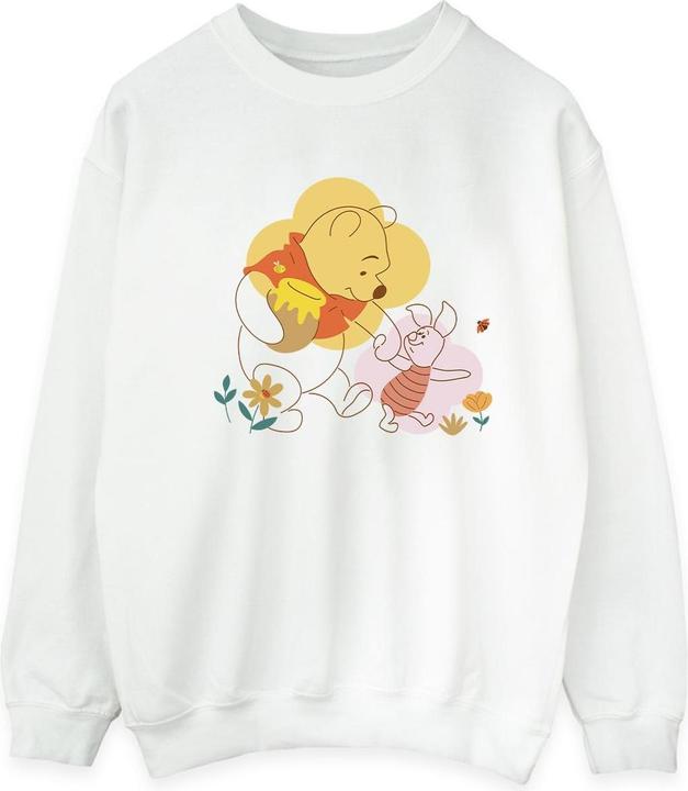 Actual product image Disney Mens Winnie The Pooh Piglet Sweatshirt (S)