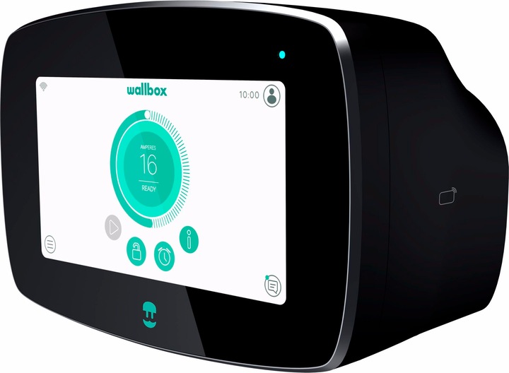 Image du produit Wallbox Commander 2 22kW, Type 2, câble de 7m + 4G (Type 2, 22 kW, 32 A)