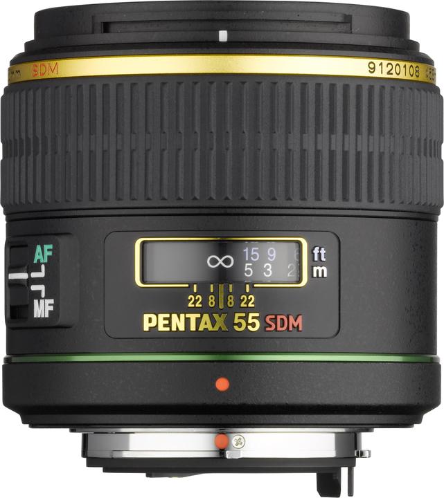 Pentax Objektiv SMC-DA 55mm, f/1.4 (Pentax K, APS-C / DX)