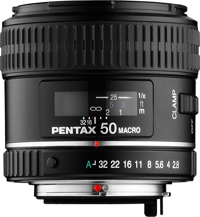 Produktbild Pentax Objektiv SMC-DFA 50mm, f/2.8, Makro (Pentax K, APS-C / DX, Vollformat)