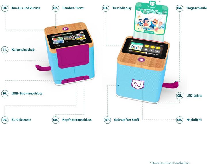 Image du produit Tigermedia tigerbox TOUCH PLUS (Miami Sky) - Swiss-Edition (Suisse-allemand)