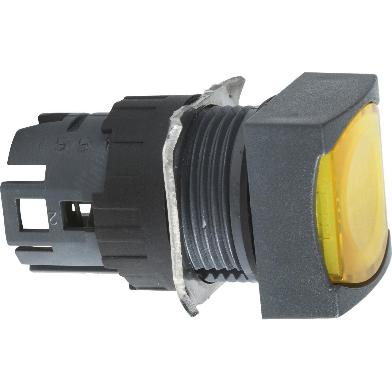 Thumbnail - Schneider Electric Pushbutton 16mm Illum SquareFlush Yellow, Taster + Schalter, Gelb