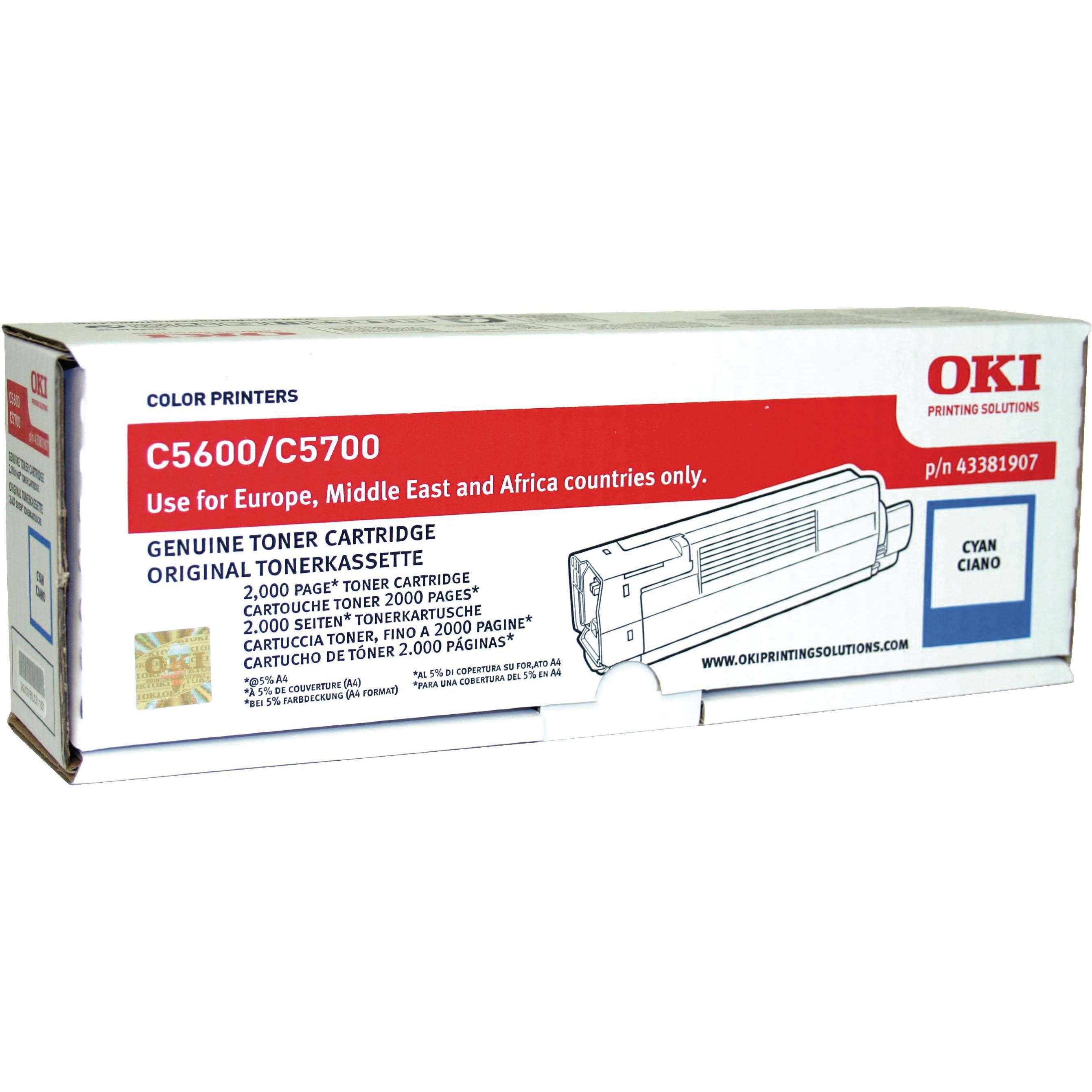 Thumbnail - OKI, Toner, 43381907 (C)