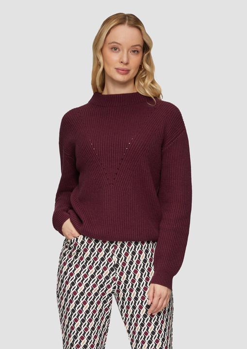 Produktbild s.Oliver Strickpullover Weicher Strickpullover im Relaxed Fit (L)