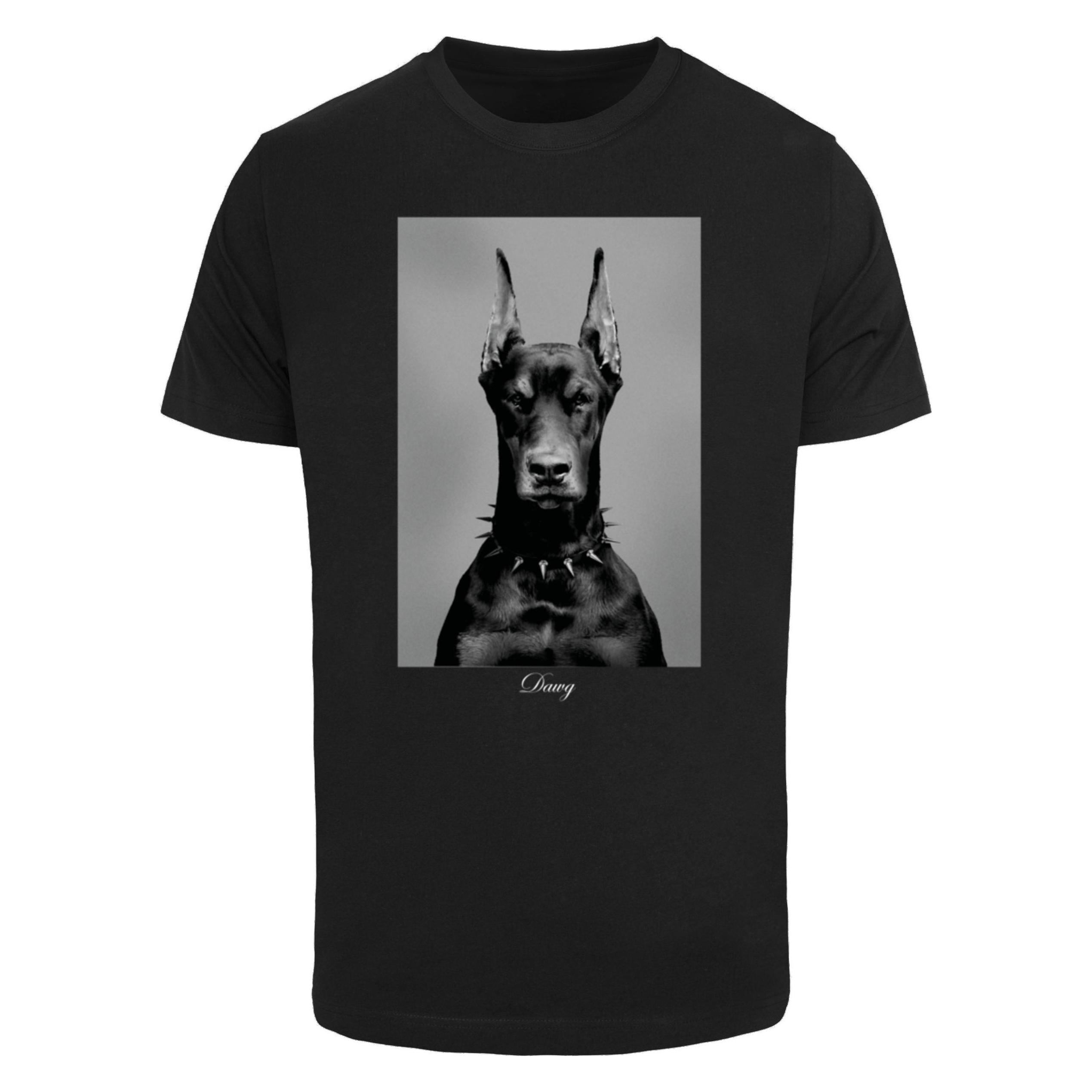 Mister Tee, Herren, Shirts, Dawg Tee - 131693, Schwarz, (4XL)