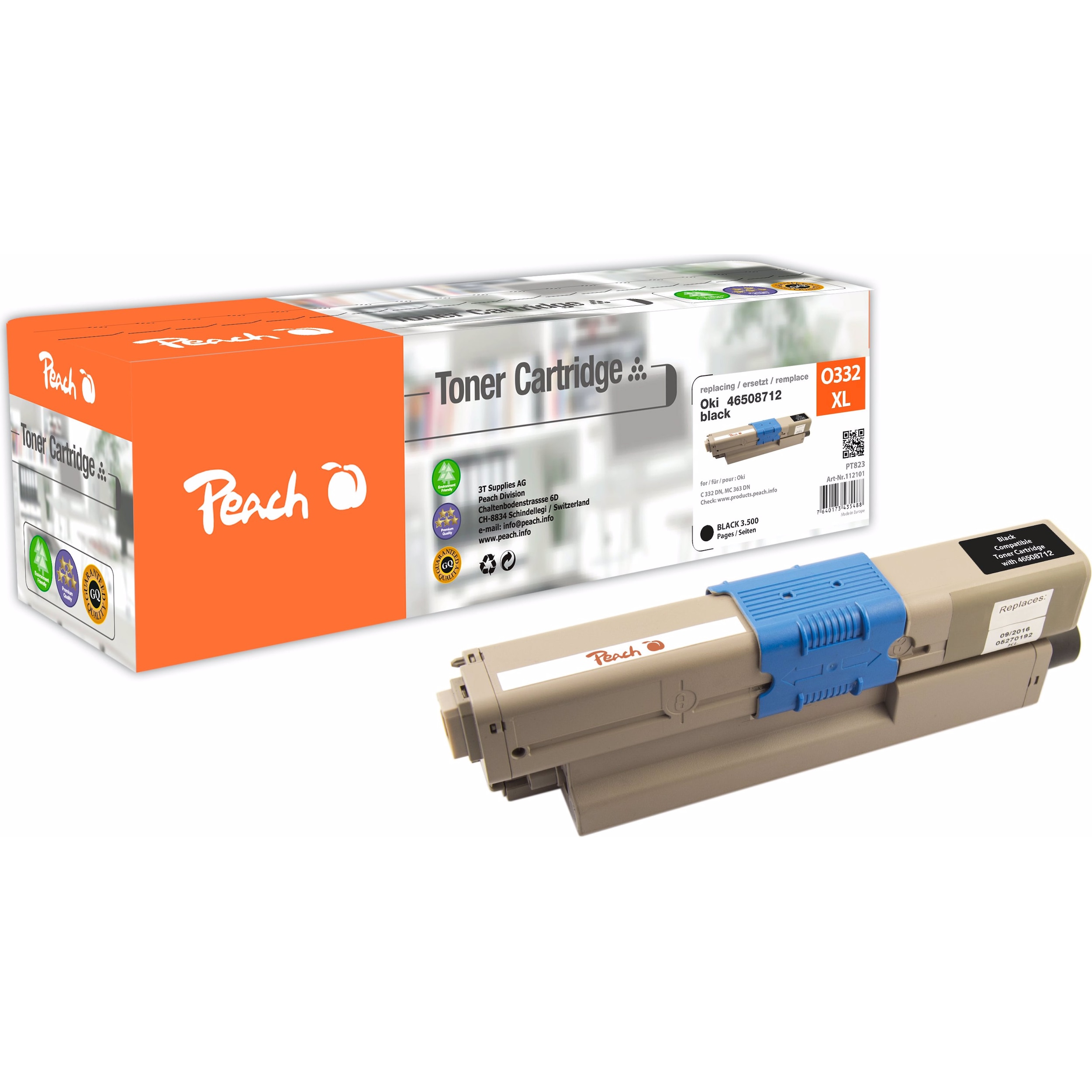 Peach 46508712 (BK), Toner